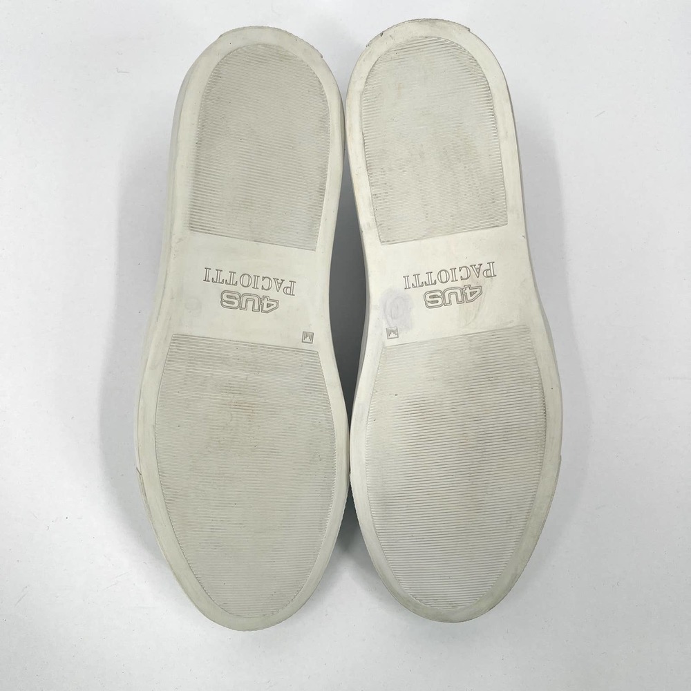 CESARE PACIOTTI 4US Shoes Women 36 White Green Butterfly Printed Slip On Sneaker - Picture 10 of 11